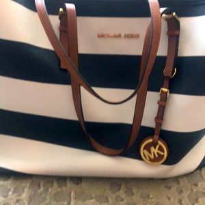 Large Nautical Michael Kors tote